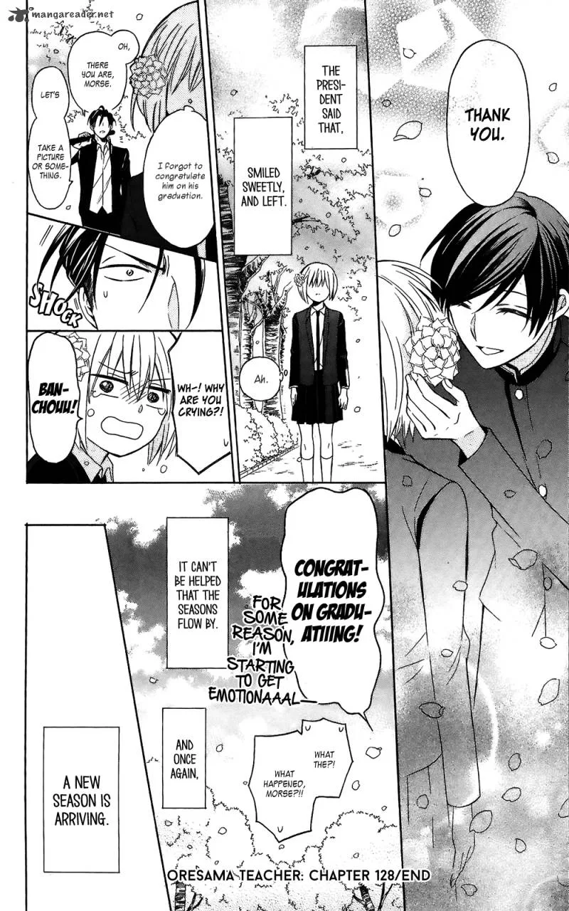 Oresama Teacher Chapter 128 page 30