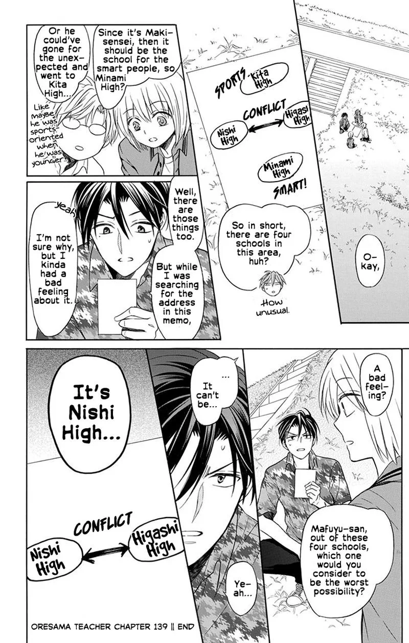 Oresama Teacher Chapter 139 page 30