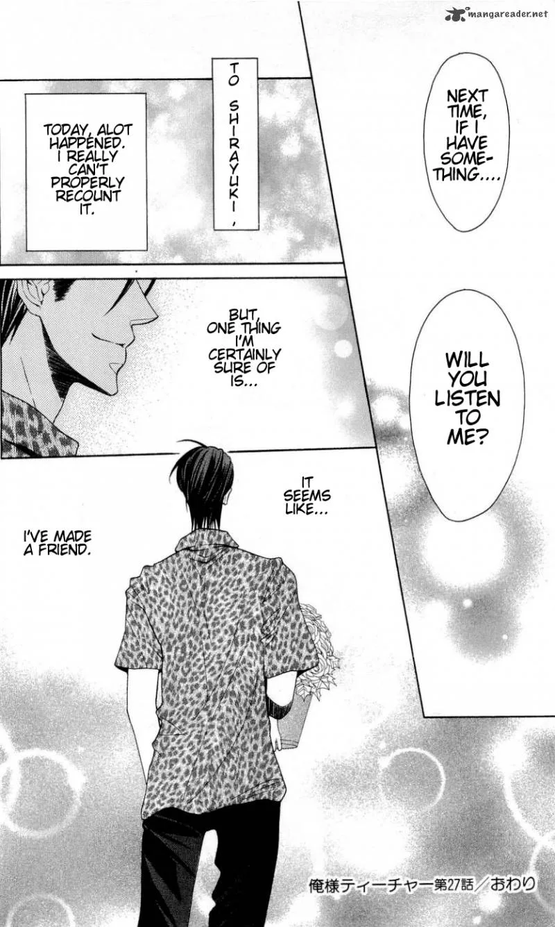 Oresama Teacher Chapter 27 page 31