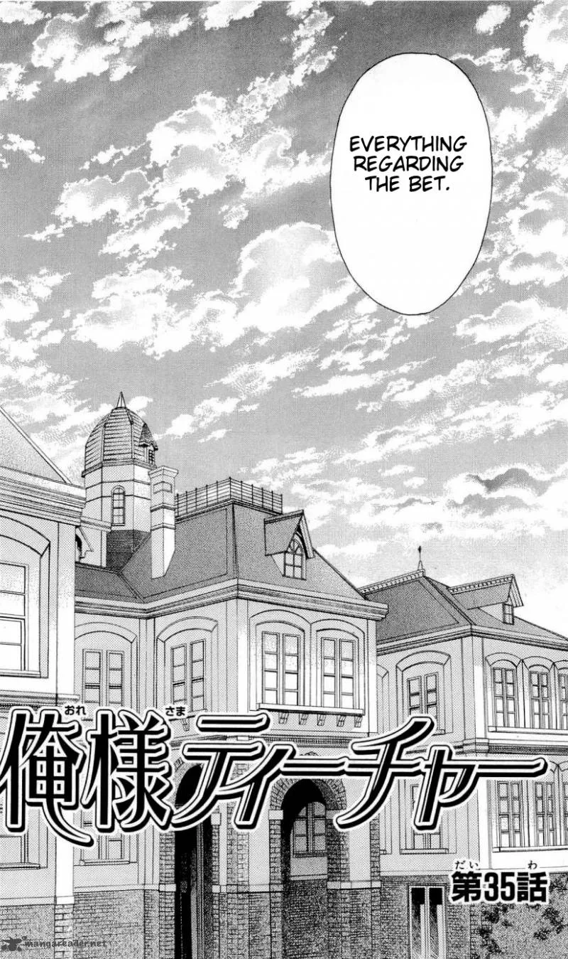 Oresama Teacher Chapter 35 page 4