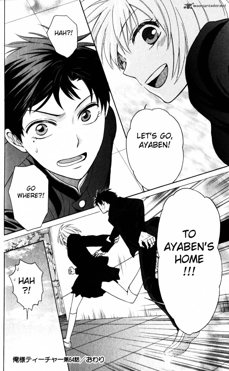 Oresama Teacher Chapter 64 page 36