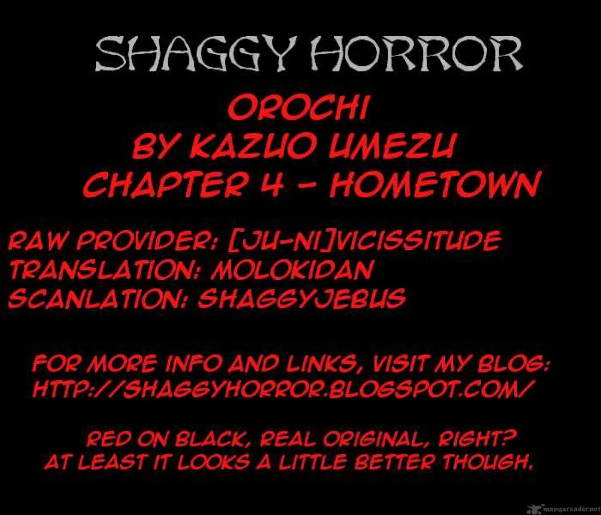 Orochi Chapter 4 page 1