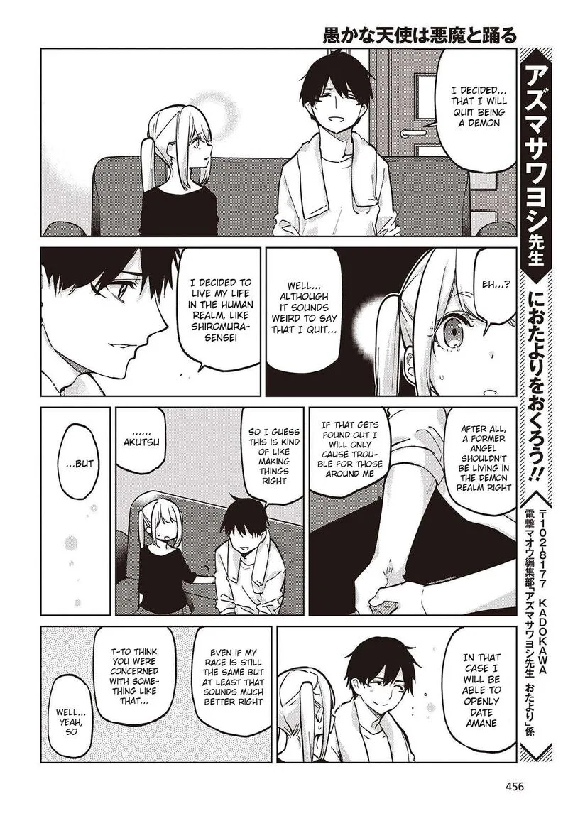 Oroka na Tenshi wa Akuma to Odoru Chapter 101 page 28