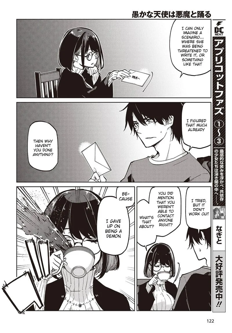 Oroka na Tenshi wa Akuma to Odoru Chapter 104 page 12