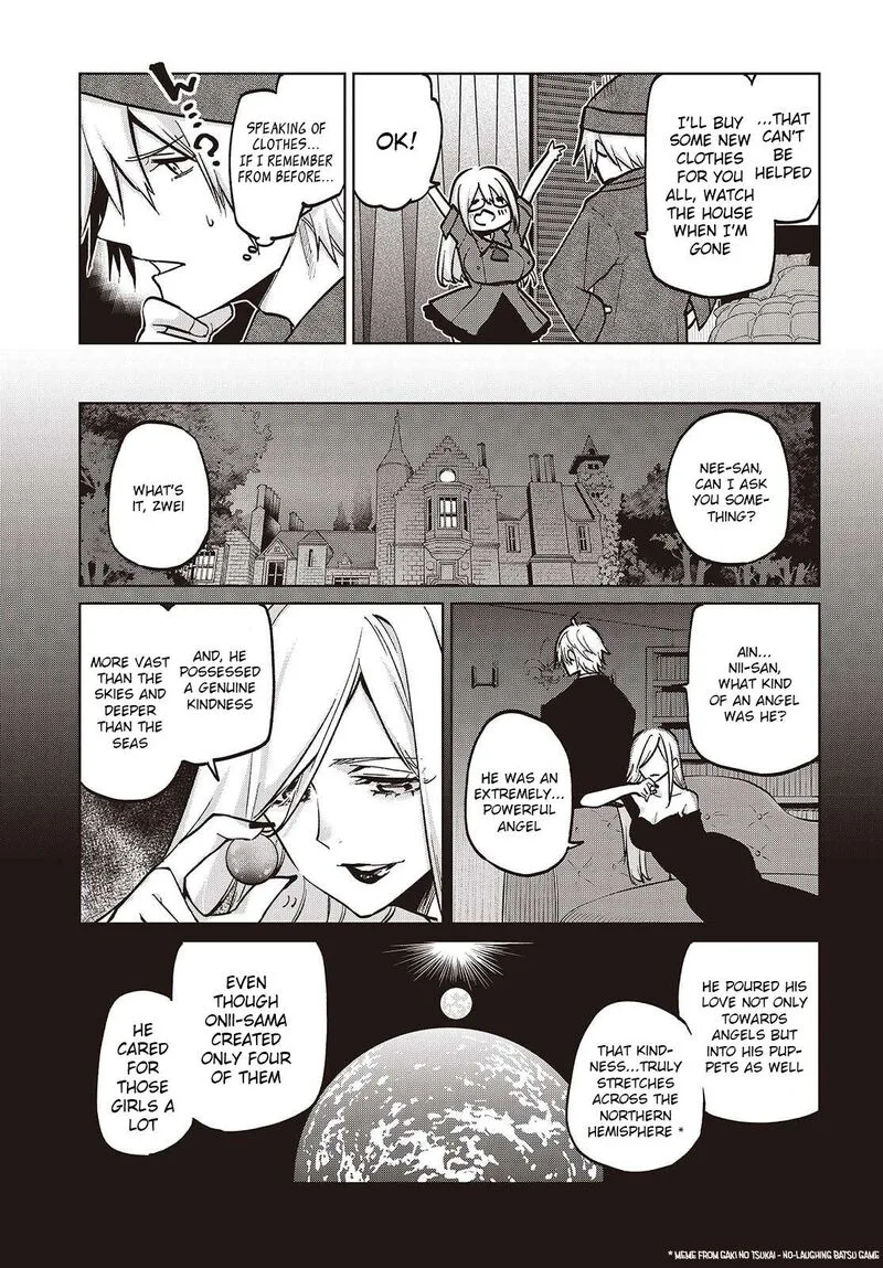 Oroka na Tenshi wa Akuma to Odoru Chapter 105.5 page 5