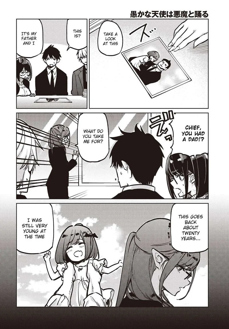 Oroka na Tenshi wa Akuma to Odoru Chapter 106 page 12