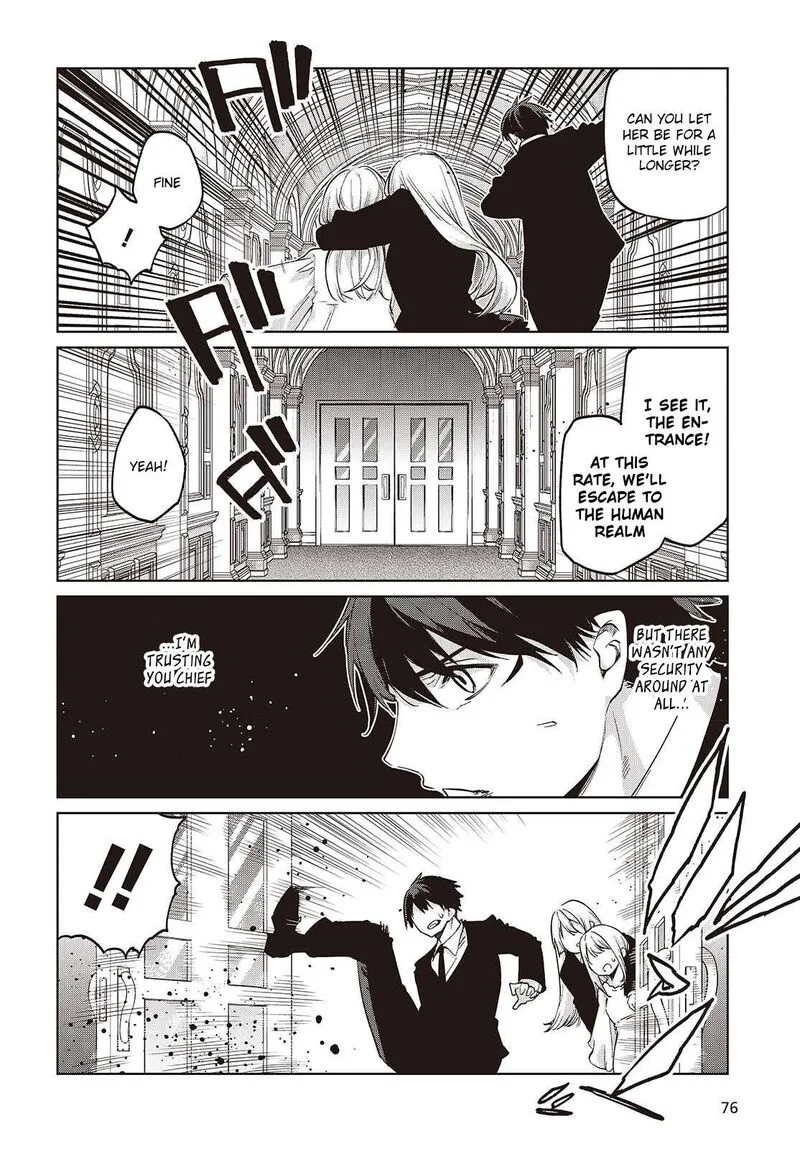 Oroka na Tenshi wa Akuma to Odoru Chapter 110 page 24