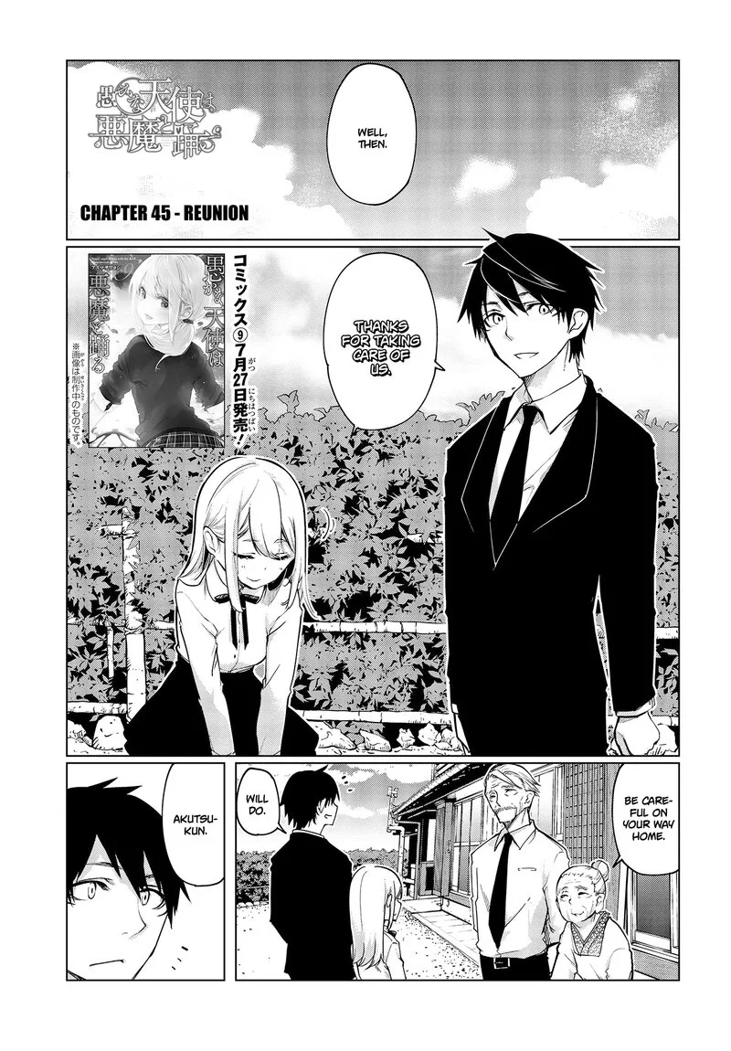 Oroka na Tenshi wa Akuma to Odoru Chapter 45 page 1
