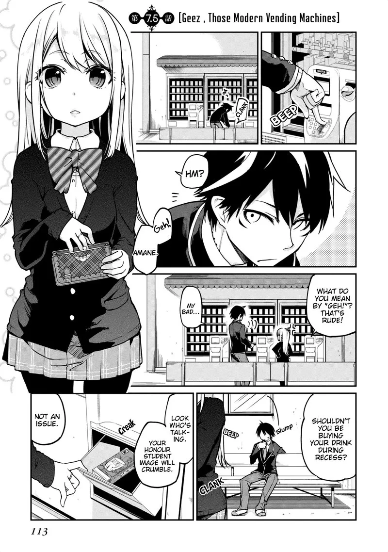 Oroka na Tenshi wa Akuma to Odoru Chapter 7.5 page 1