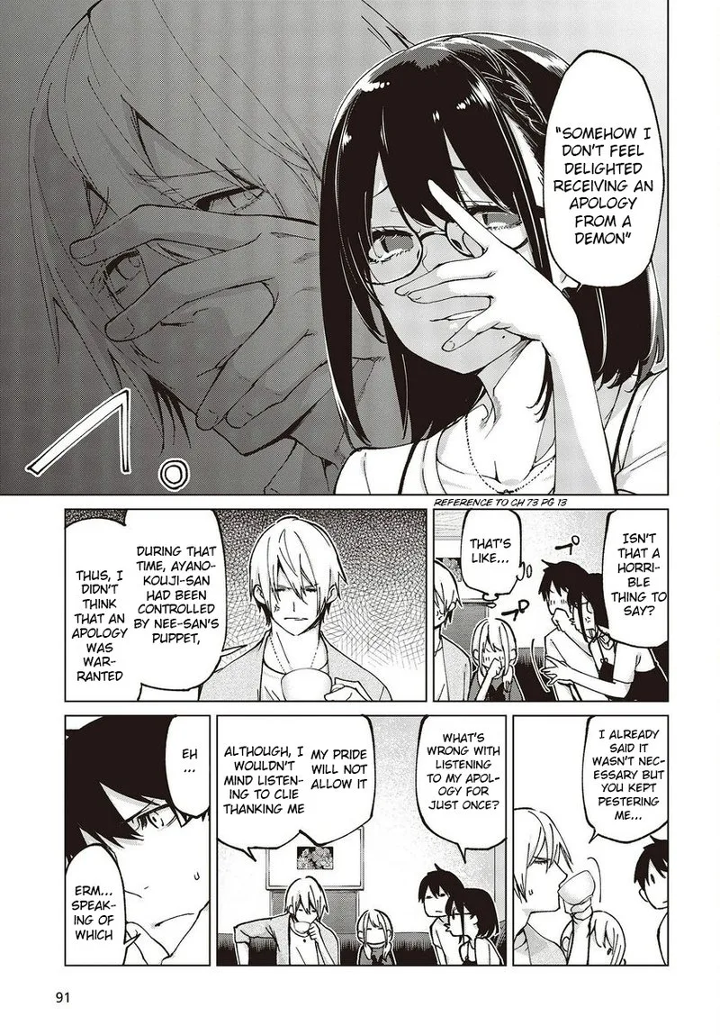 Oroka na Tenshi wa Akuma to Odoru Chapter 75 page 3