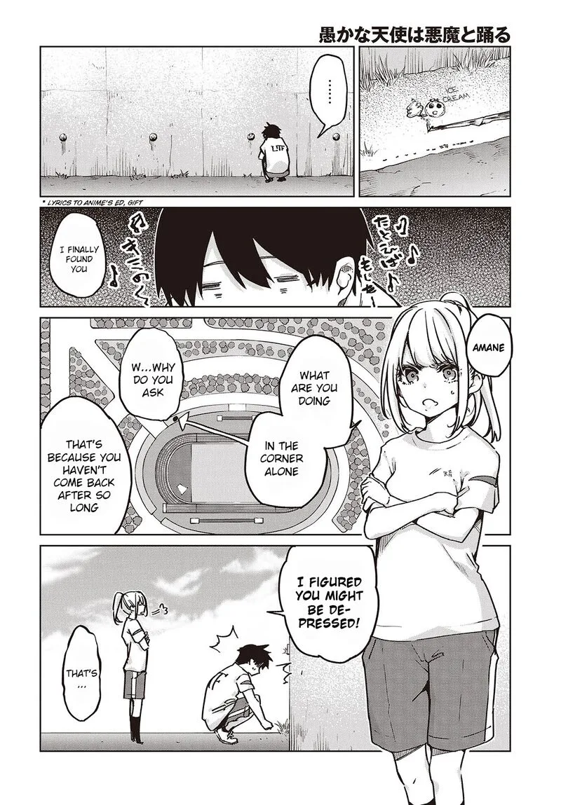 Oroka na Tenshi wa Akuma to Odoru Chapter 87 page 10
