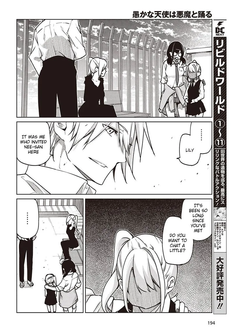 Oroka na Tenshi wa Akuma to Odoru Chapter 90 page 18