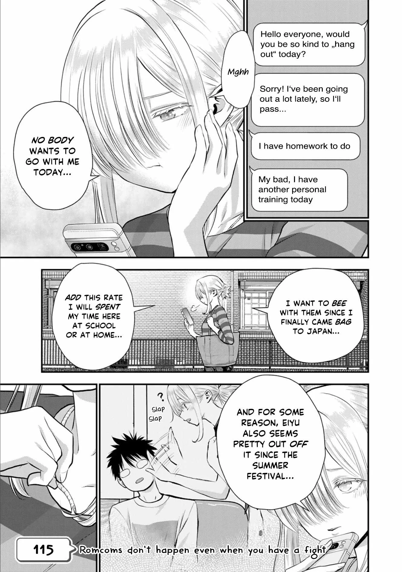 Osananajimi ga Zettai ni Makenai Lovecom Chapter 115 page 1