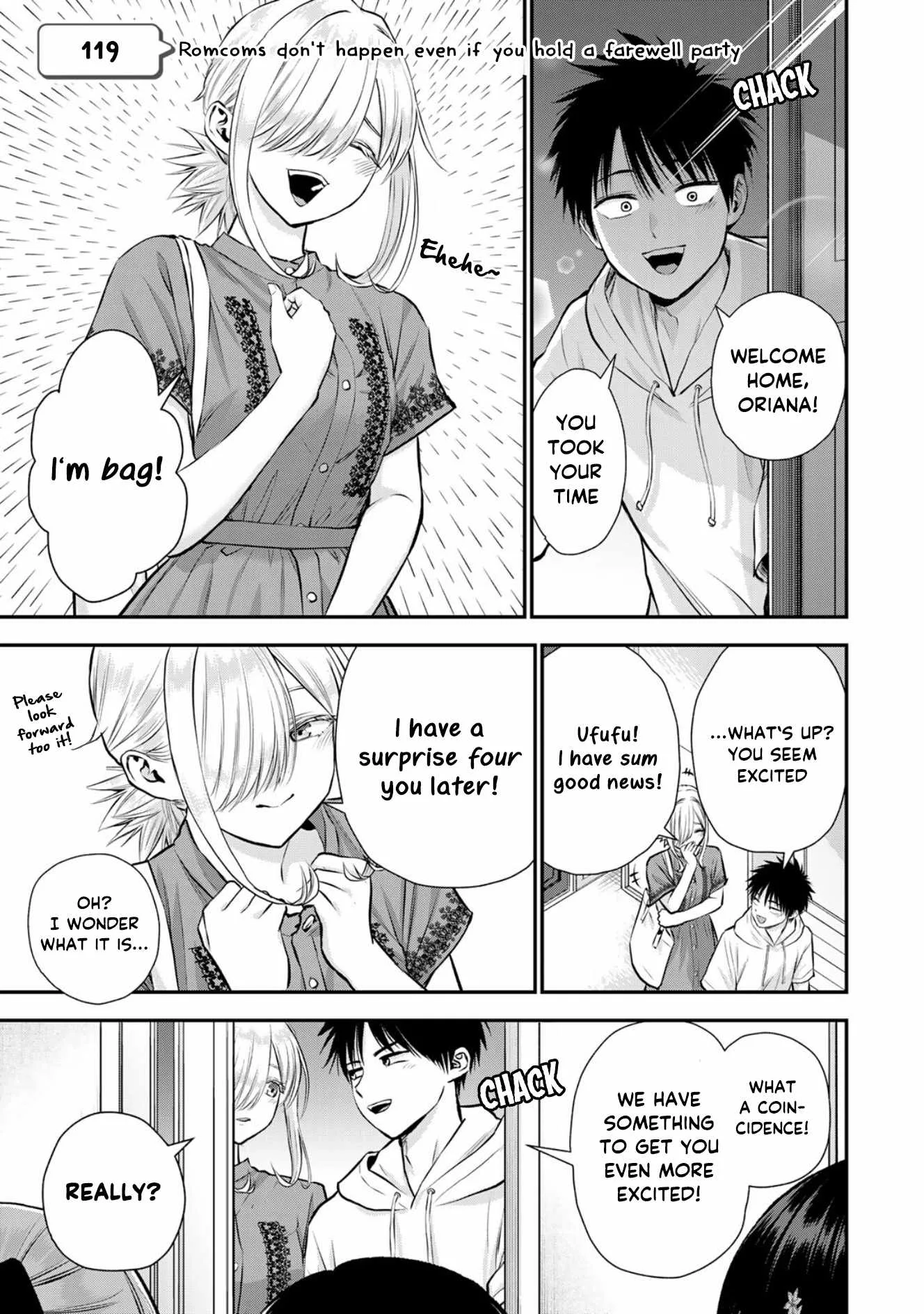 Osananajimi ga Zettai ni Makenai Lovecom Chapter 119 page 1