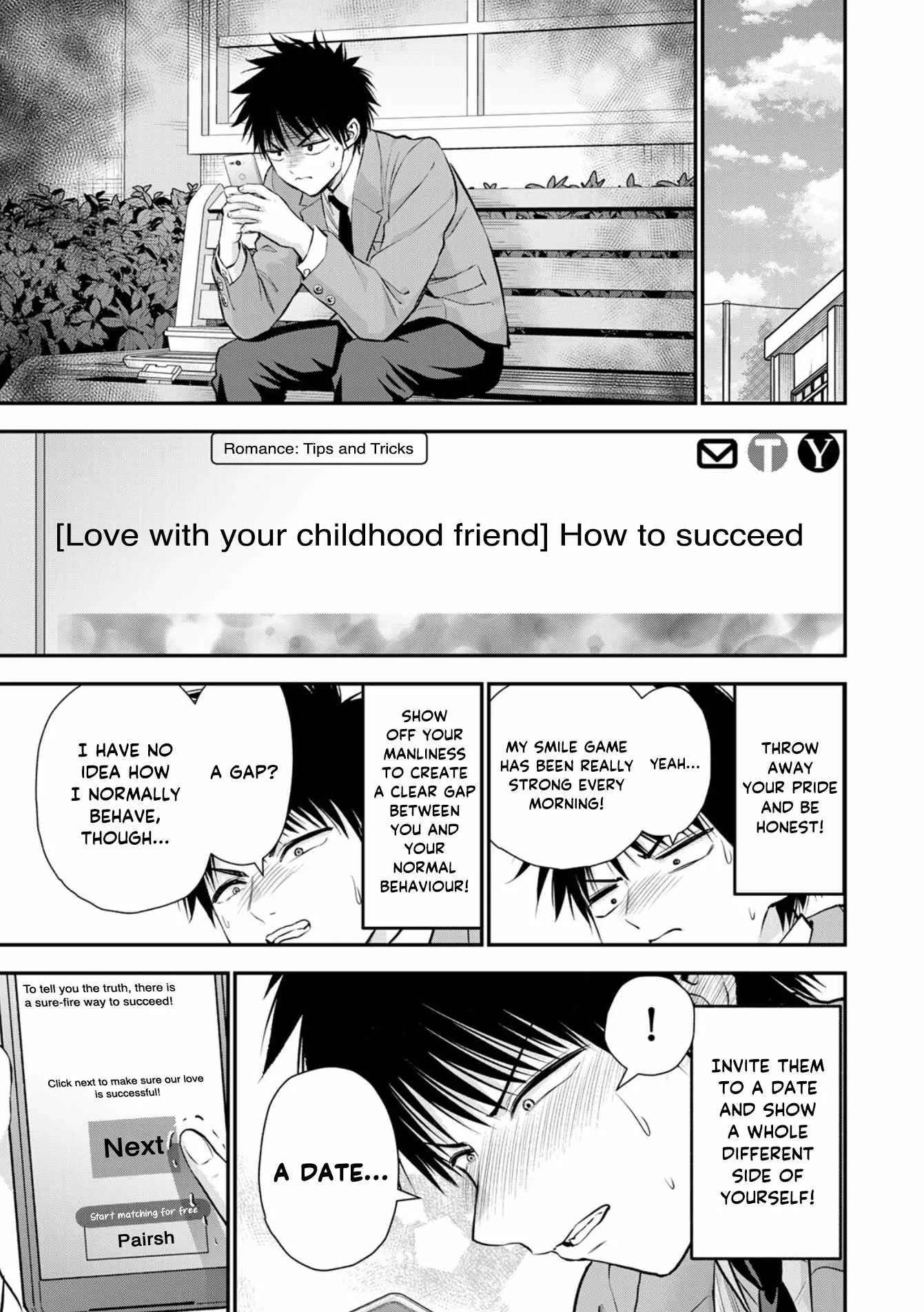 Osananajimi ga Zettai ni Makenai Lovecom Chapter 130 page 3