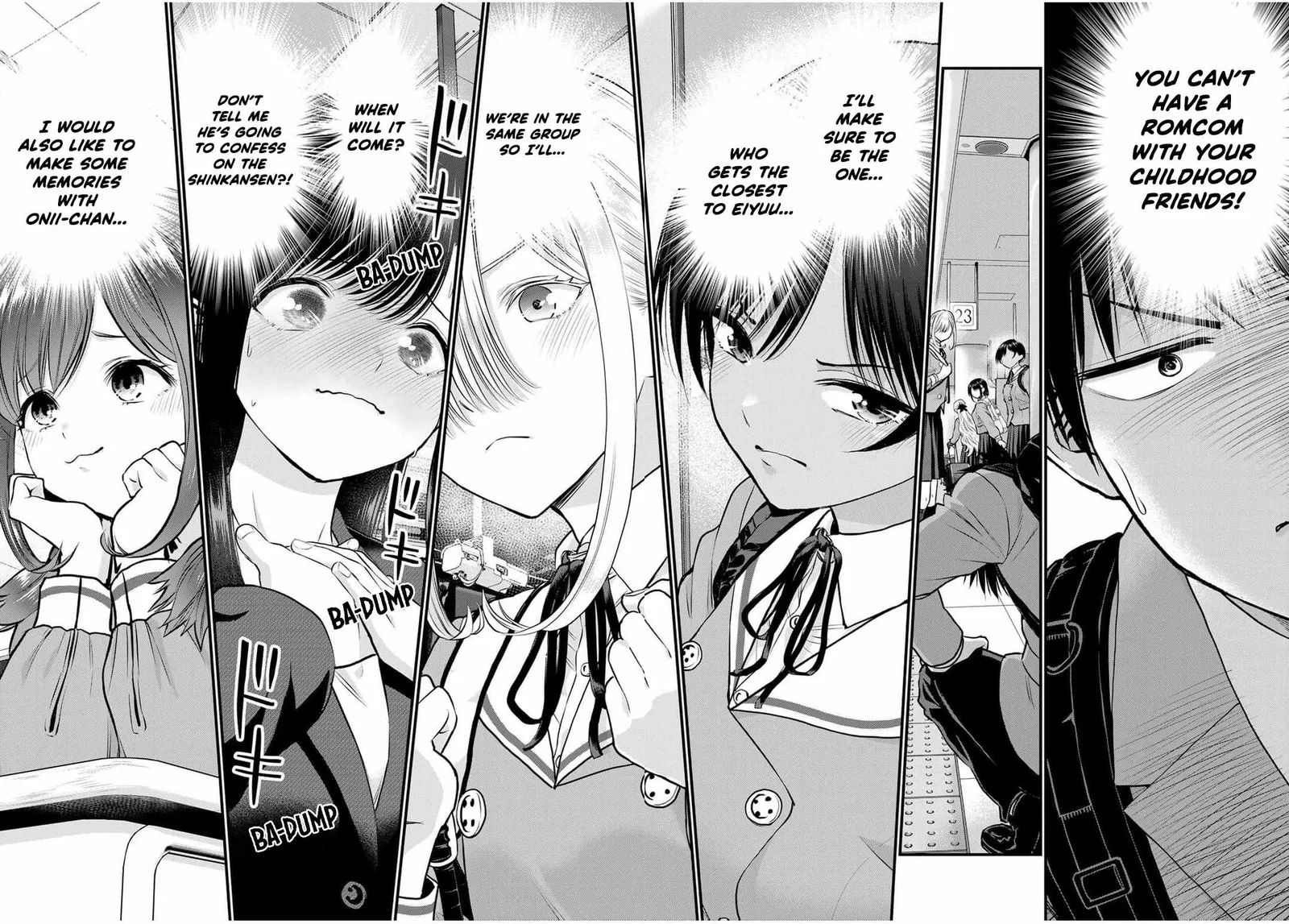 Osananajimi ga Zettai ni Makenai Lovecom Chapter 138 page 14