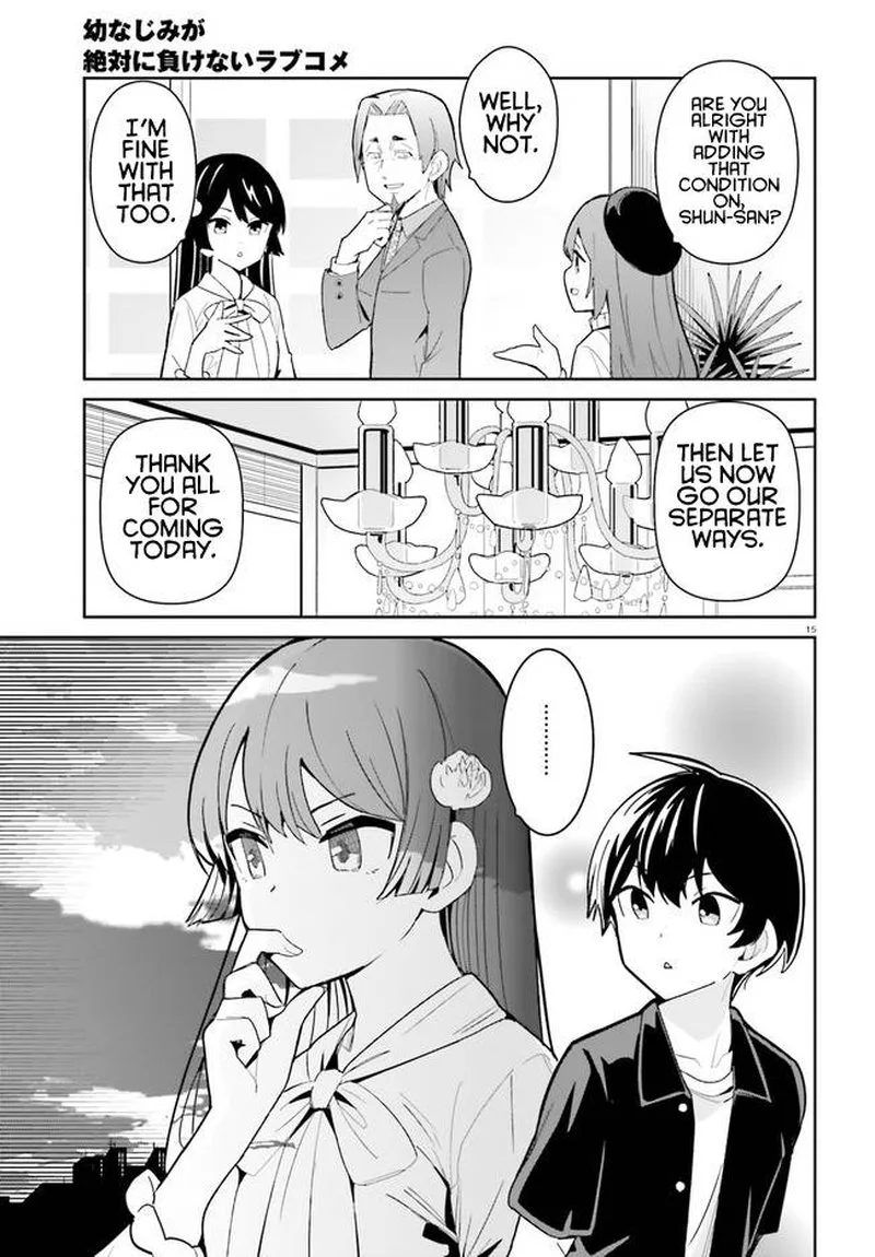 Osananajimi ga Zettai ni Makenai Lovecom Chapter 20 page 15
