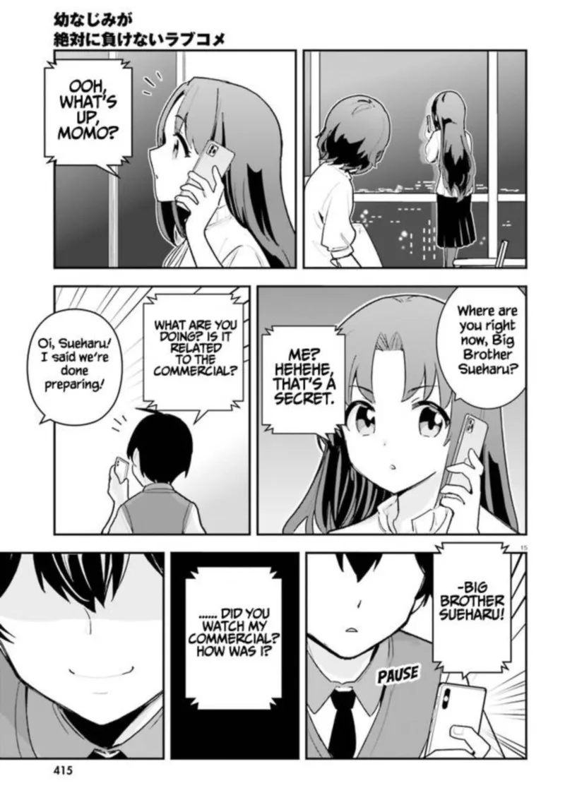 Osananajimi ga Zettai ni Makenai Lovecom Chapter 21 page 15