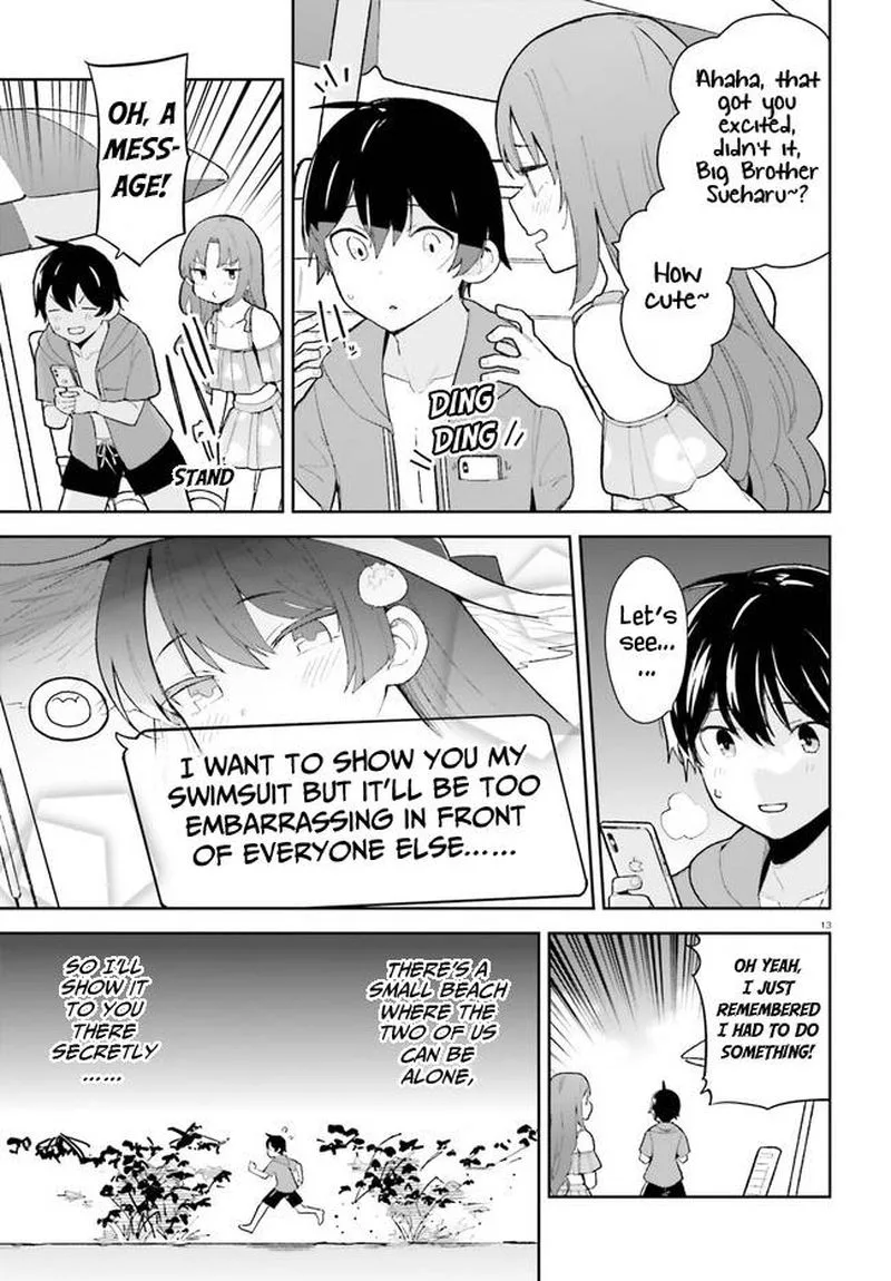 Osananajimi ga Zettai ni Makenai Lovecom Chapter 27 page 13