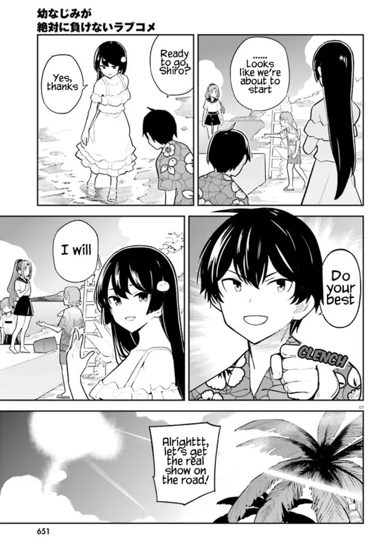 Osananajimi ga Zettai ni Makenai Lovecom Chapter 34 page 7