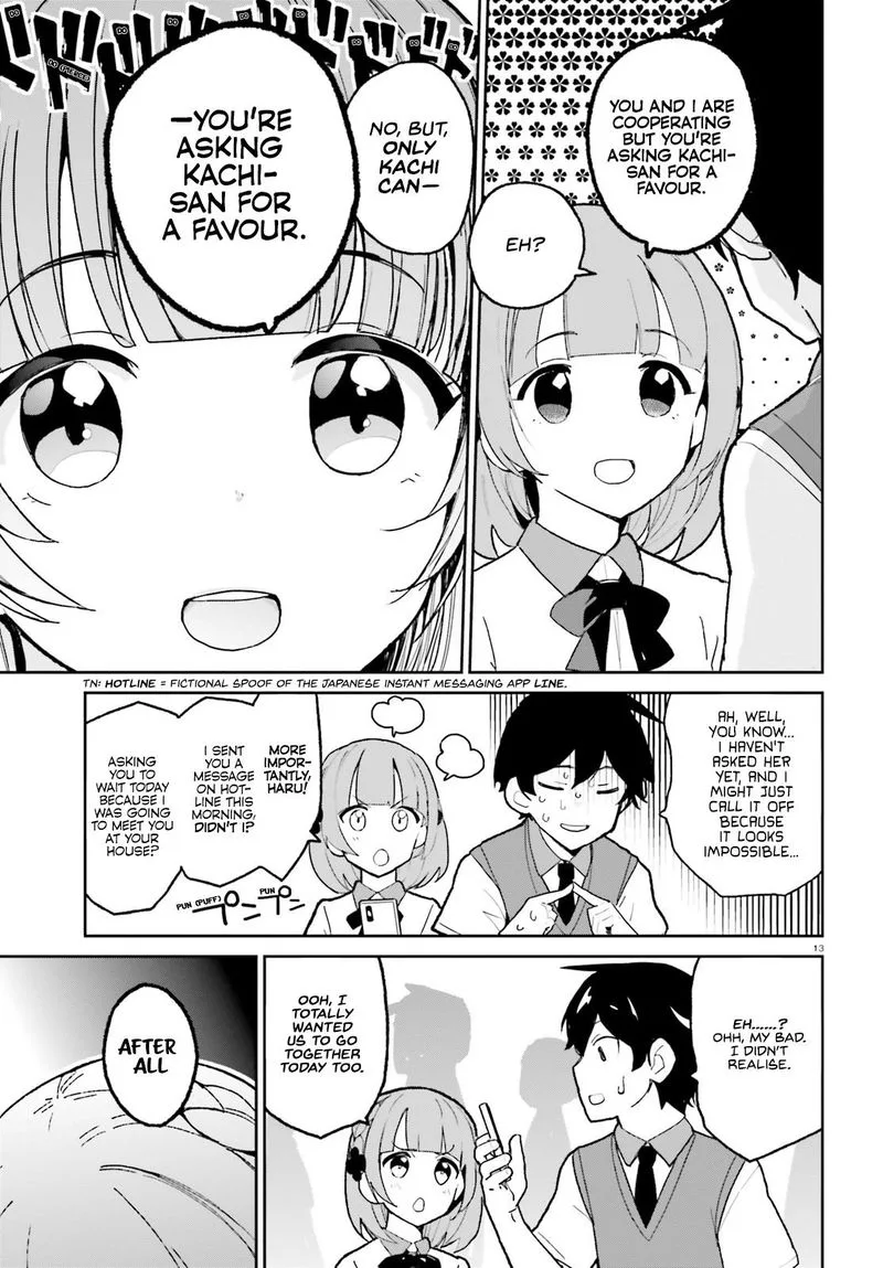 Osananajimi ga Zettai ni Makenai Lovecom Chapter 4 page 13