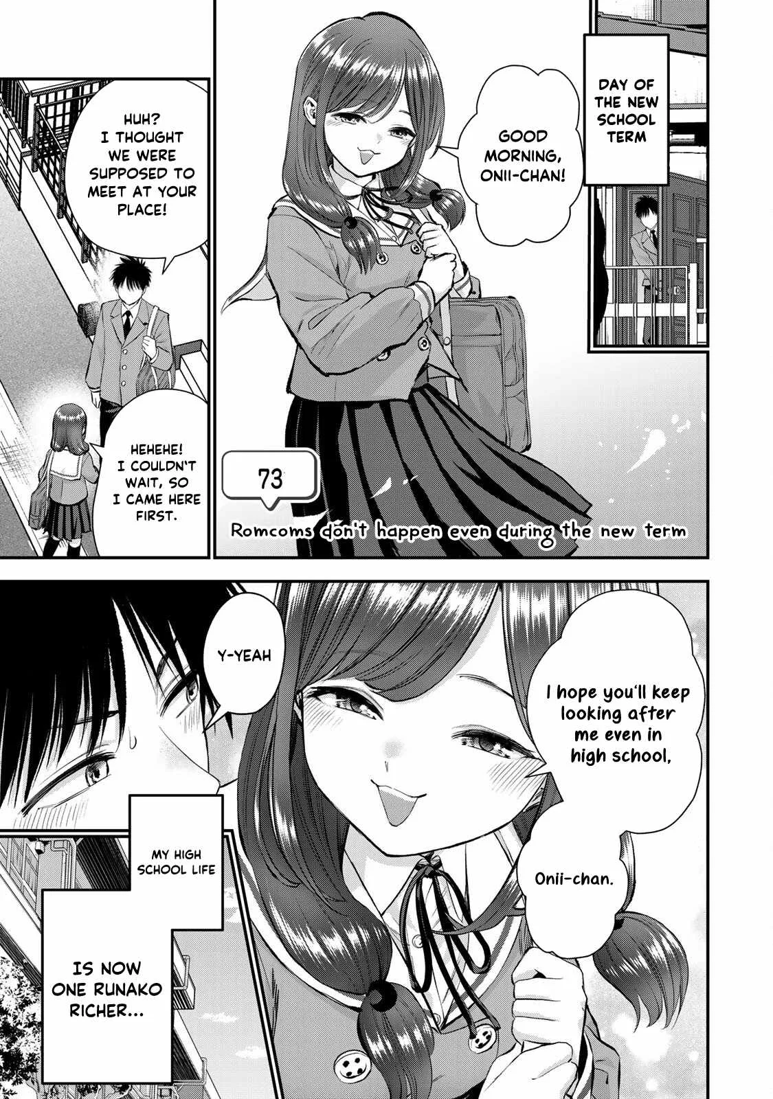 Osananajimi ga Zettai ni Makenai Lovecom Chapter 73 page 1