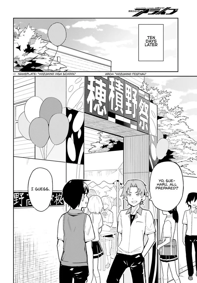 Osananajimi ga Zettai ni Makenai Lovecom Chapter 8 page 22
