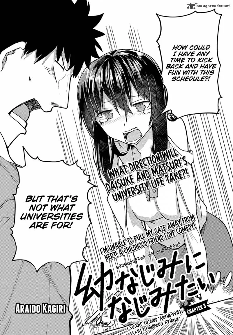 Osananajimi ni Najimitai Chapter 3 page 3