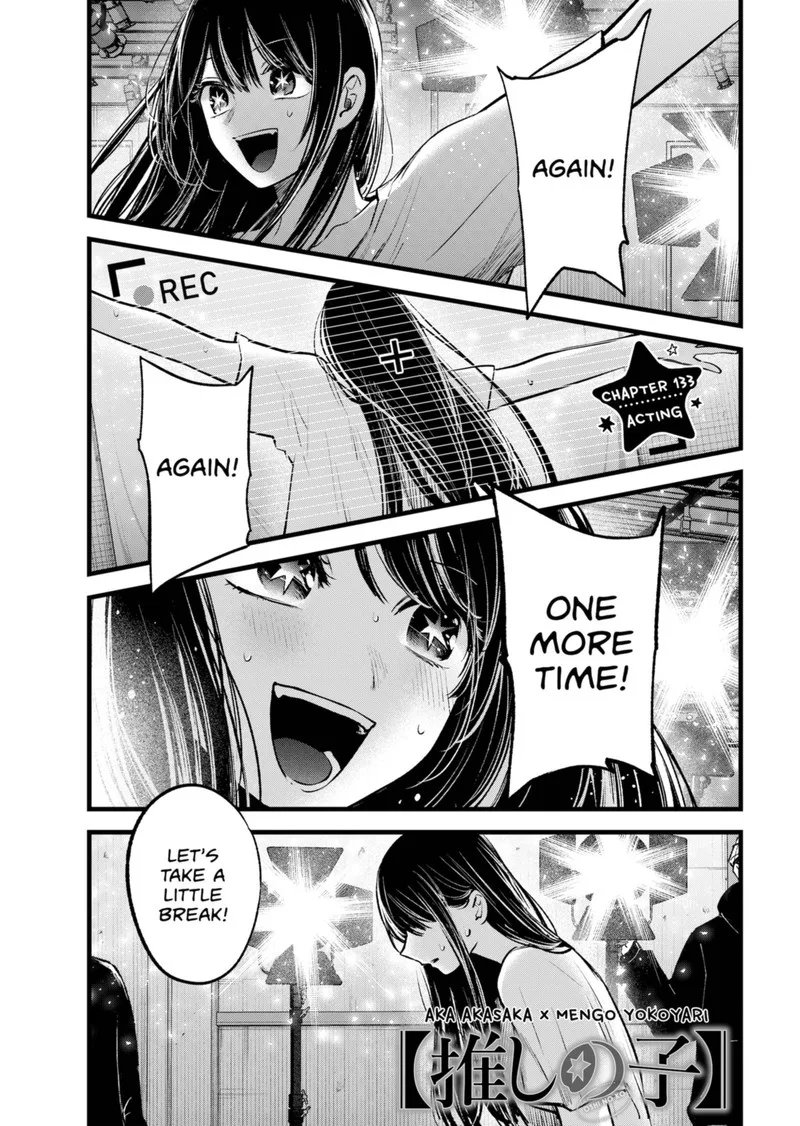 Oshi no Ko Chapter 133 page 1