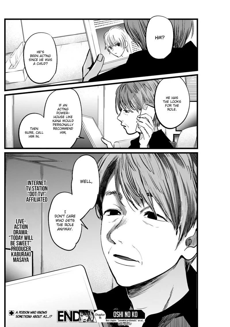 Oshi no Ko Chapter 14 page 18