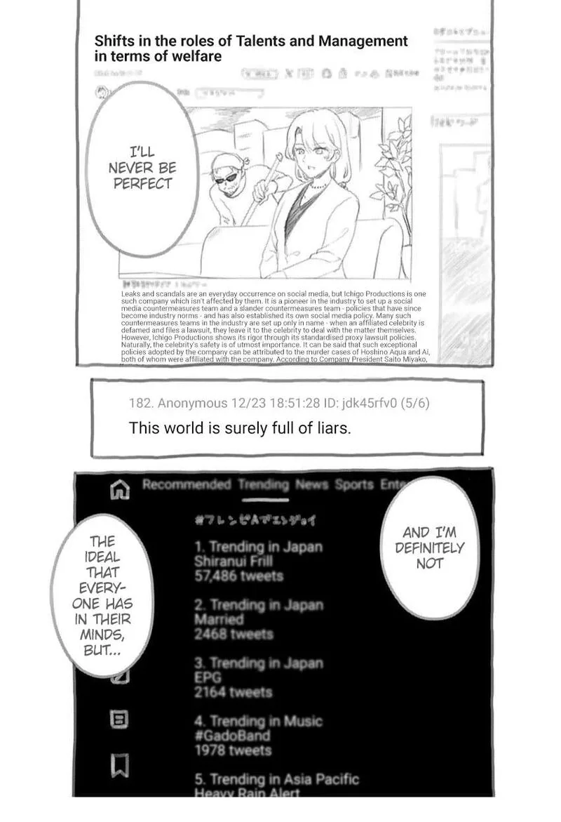 Oshi no Ko Chapter 166.5 page 12