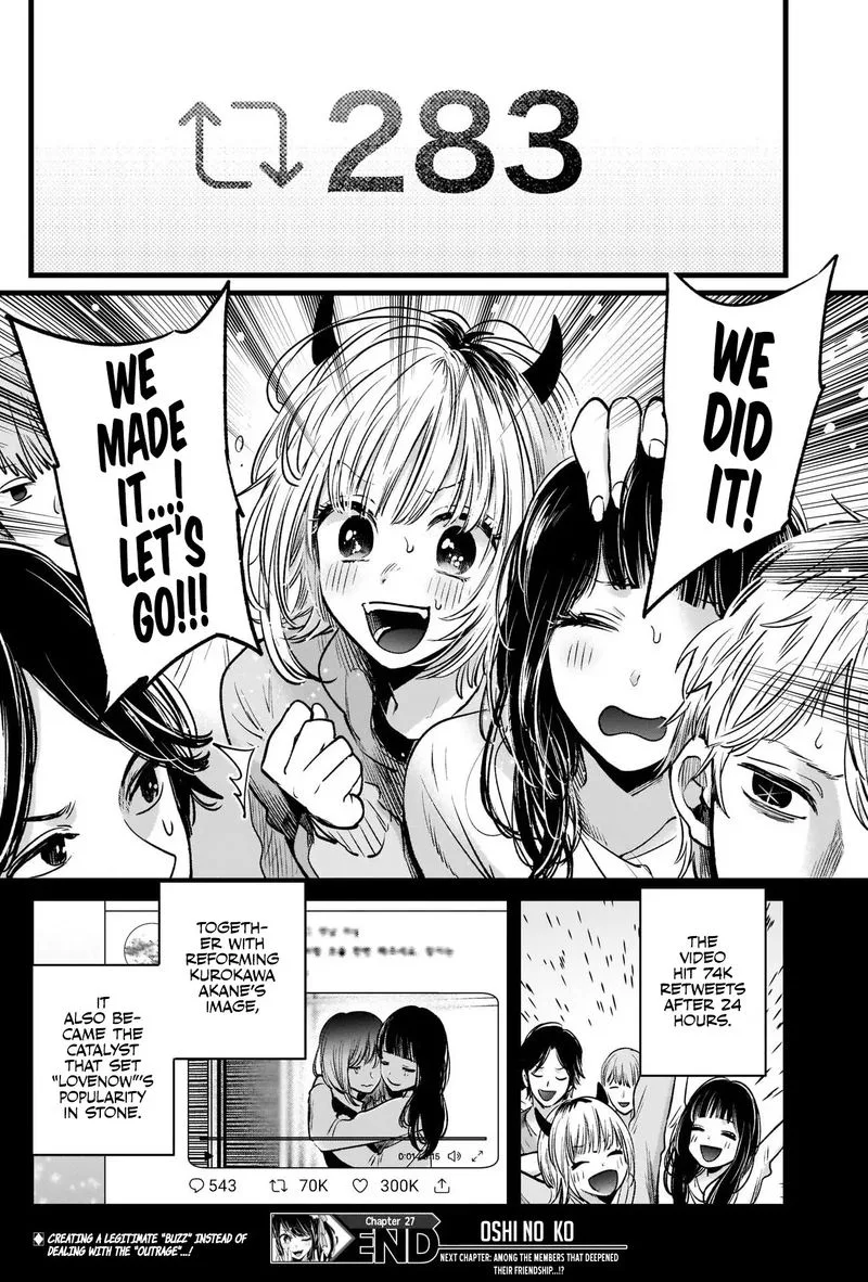 Oshi no Ko Chapter 27 page 18