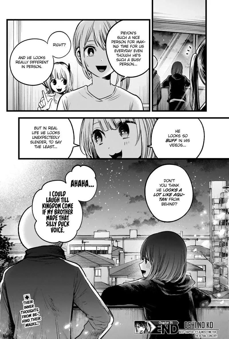Oshi no Ko Chapter 35 page 18