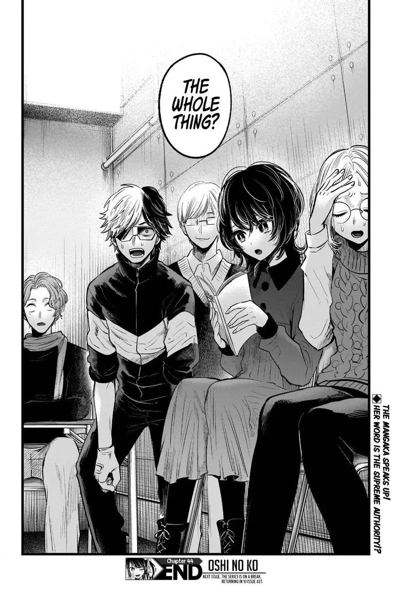 Oshi no Ko Chapter 44 page 19