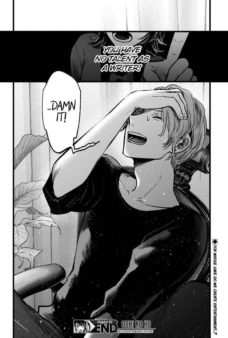 Oshi no Ko Chapter 45 page 19
