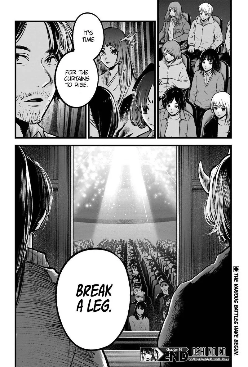 Oshi no Ko Chapter 55 page 18