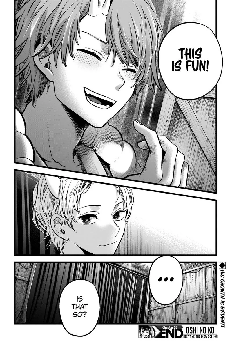 Oshi no Ko Chapter 58 page 18