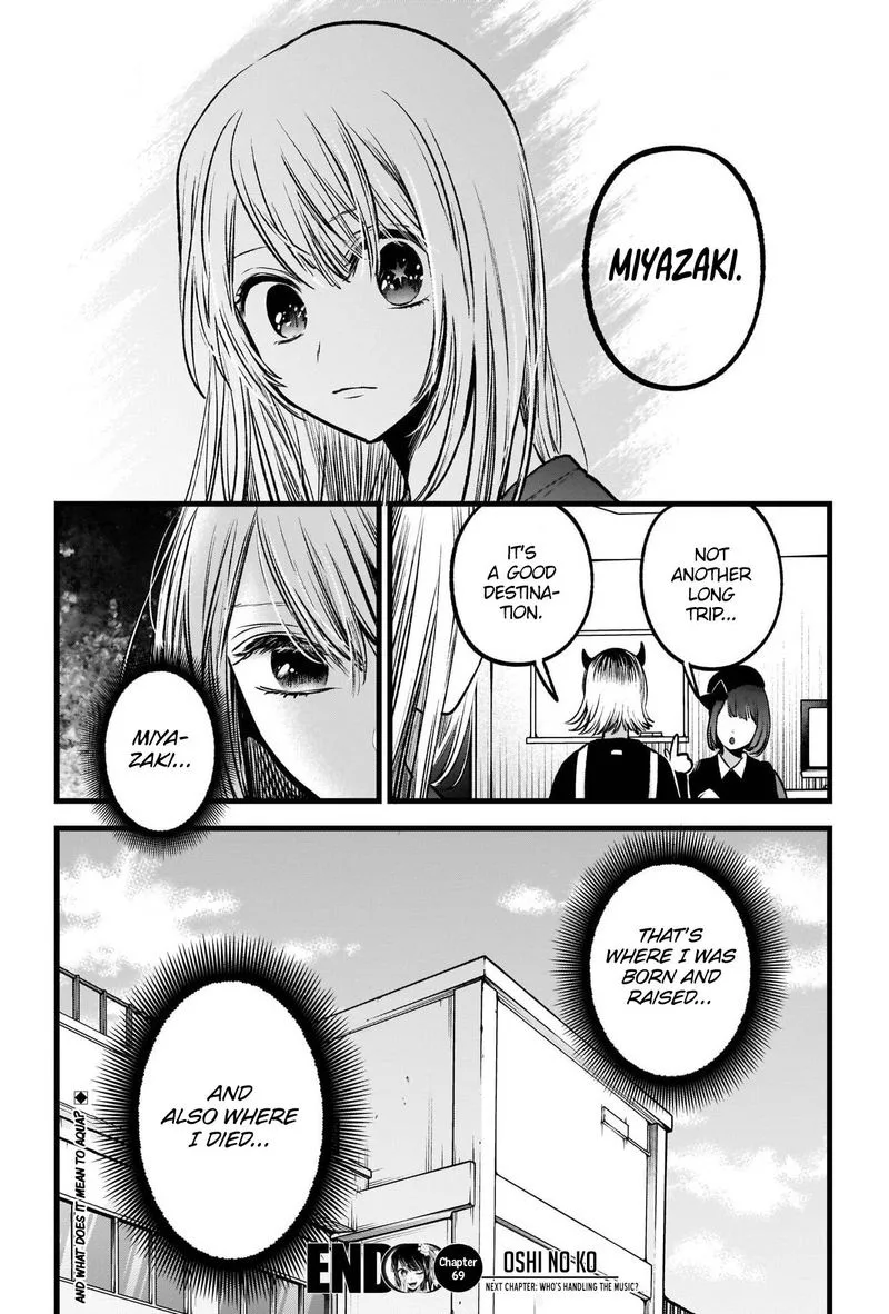 Oshi no Ko Chapter 69 page 18