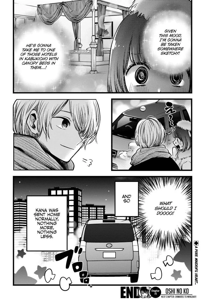 Oshi no Ko Chapter 73 page 18