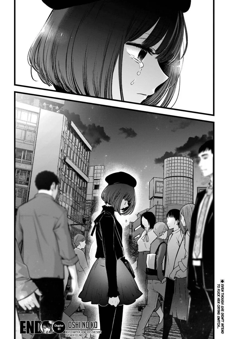 Oshi no Ko Chapter 81 page 18