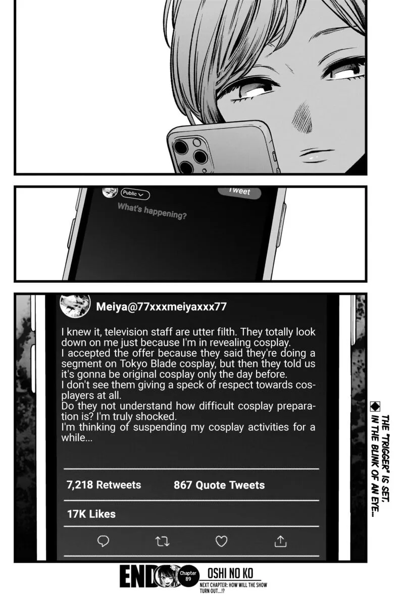 Oshi no Ko Chapter 89 page 18