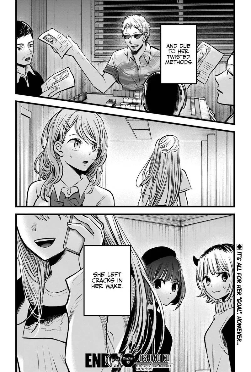 Oshi no Ko Chapter 93 page 18
