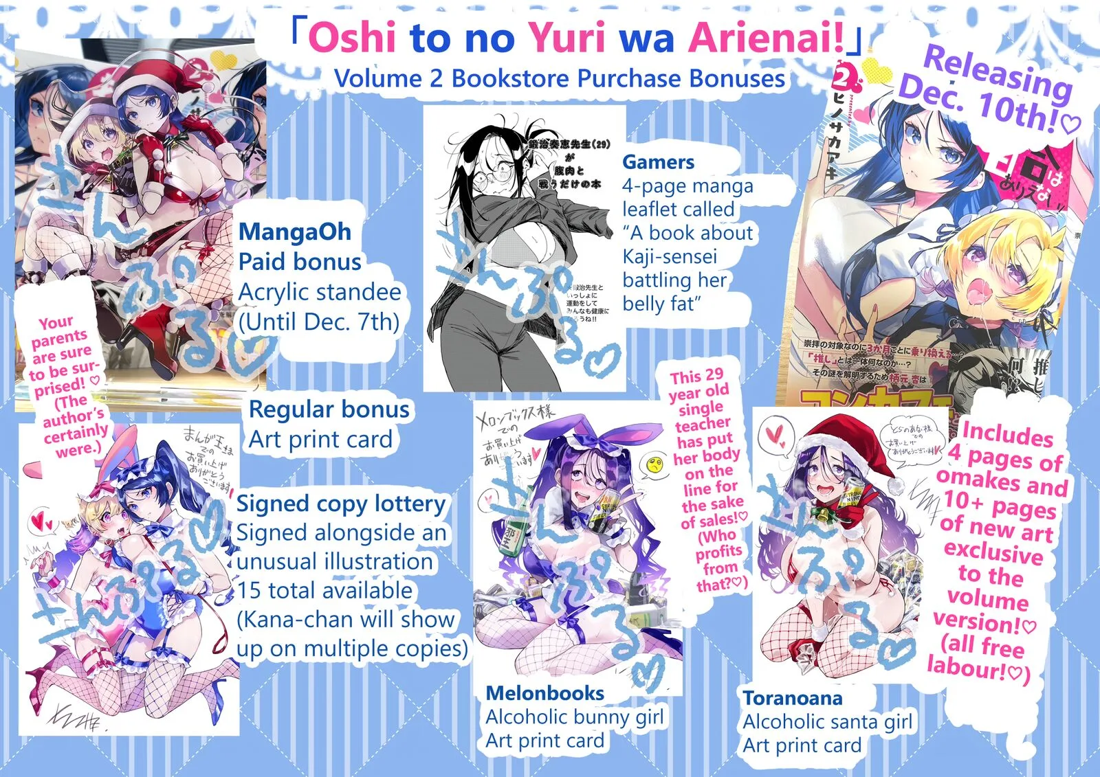 Oshi to no Yuri wa Arienai! Chapter 8.1 page 1