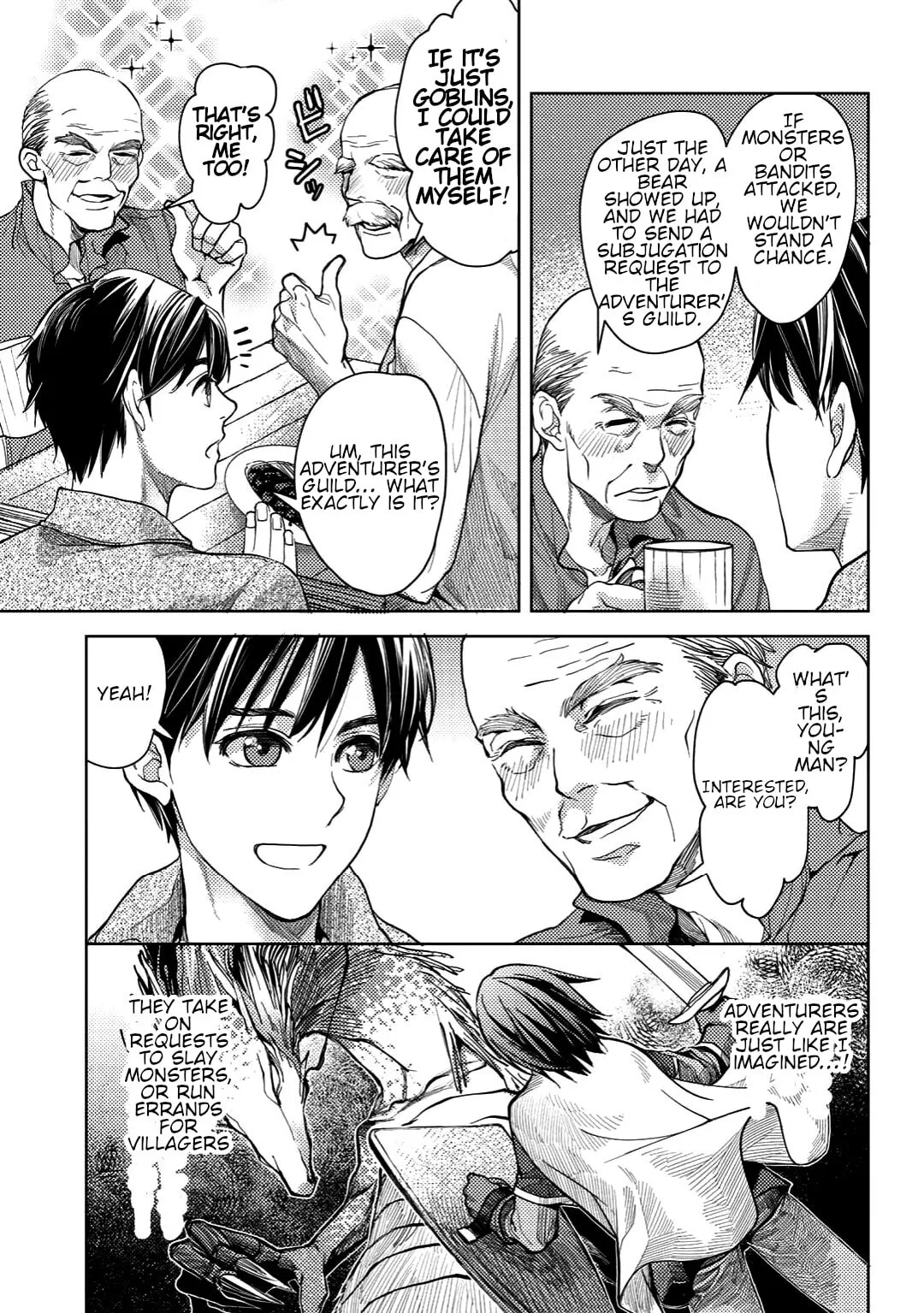 Ossan no Remake Bouken Nikki - Auto Camp Kara Hajimaru Isekai Mankitsu Life Chapter 4 page 9