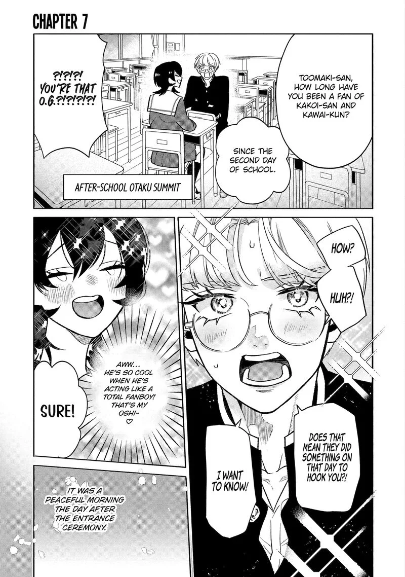 Otaku mo Koi mo Rensa suru Chapter 7 page 1