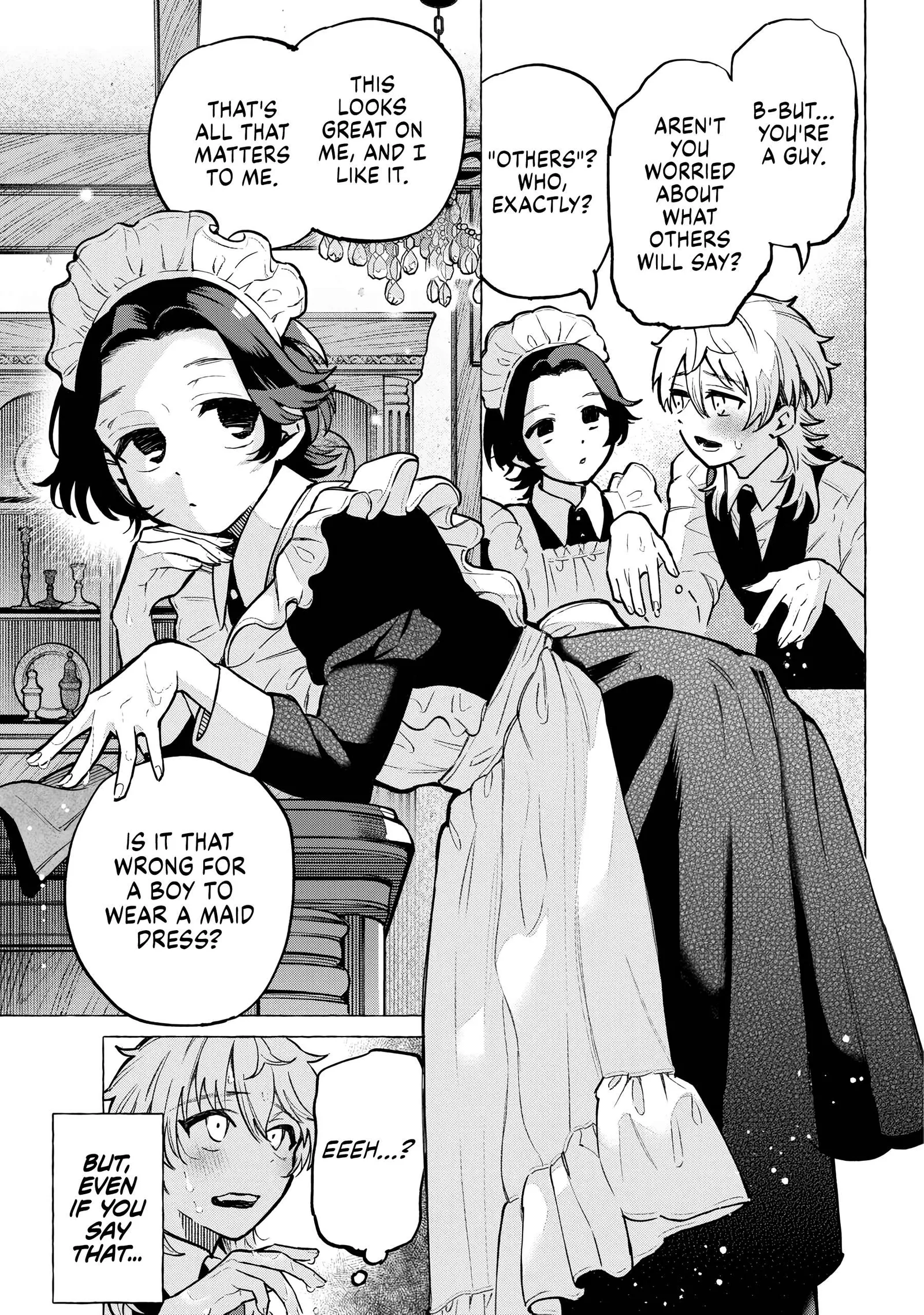 Otokonoko mo Meidofuku de Kawaiku Natte Idesu ka? Chapter 1 page 24