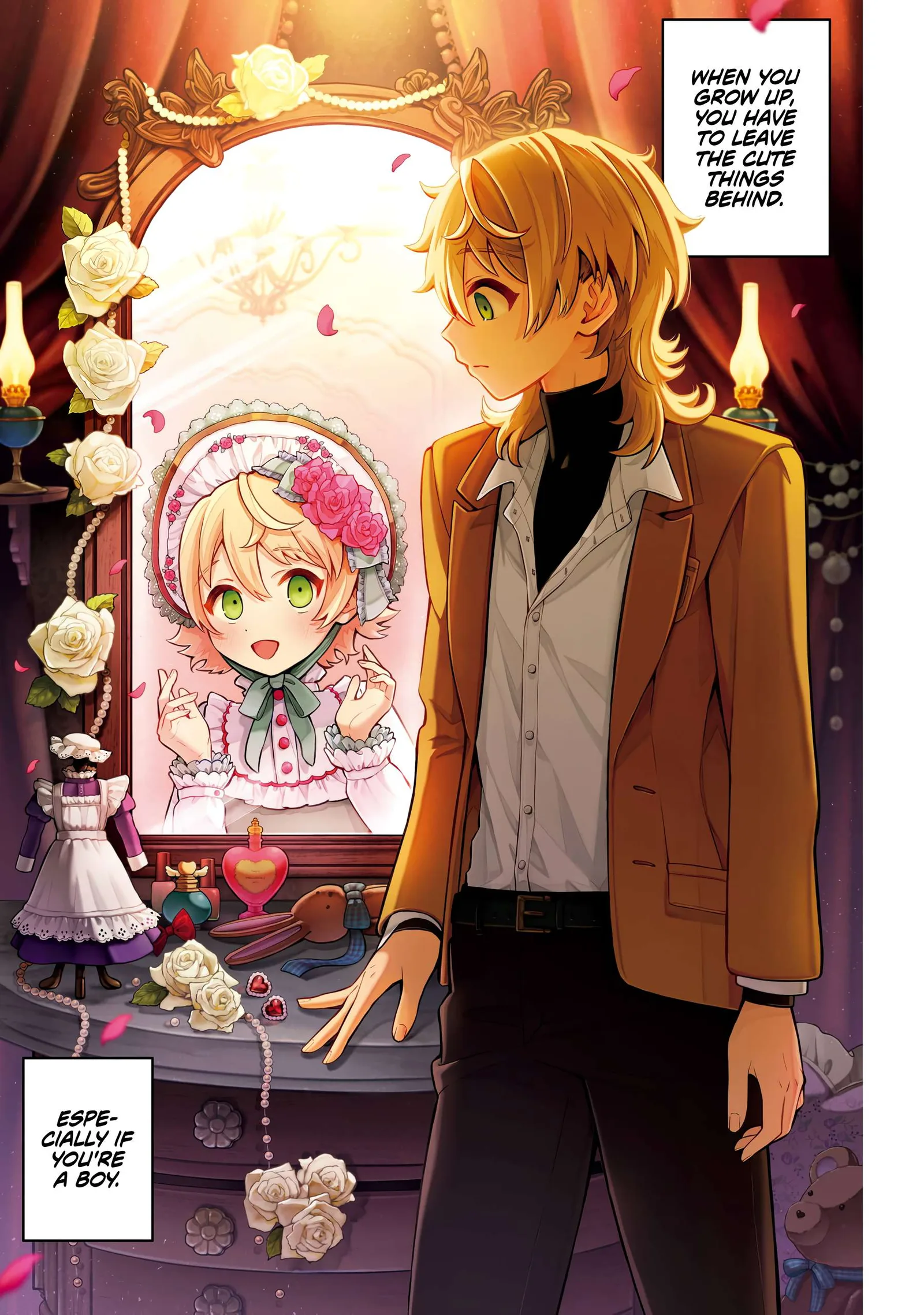 Otokonoko mo Meidofuku de Kawaiku Natte Idesu ka? Chapter 1 page 1