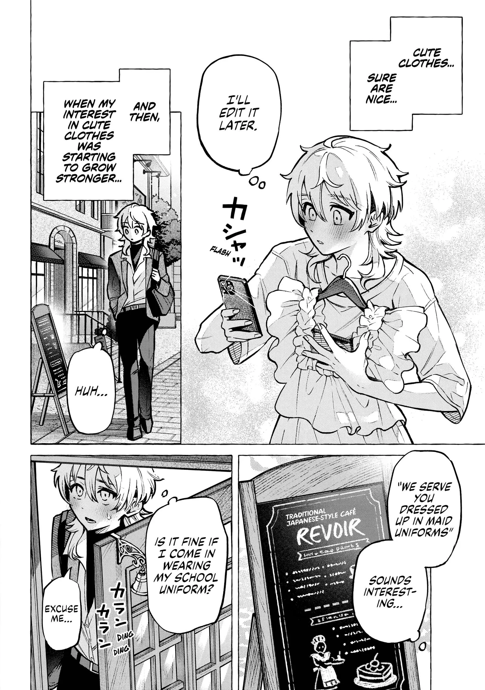 Otokonoko mo Meidofuku de Kawaiku Natte Idesu ka? Chapter 1 page 15