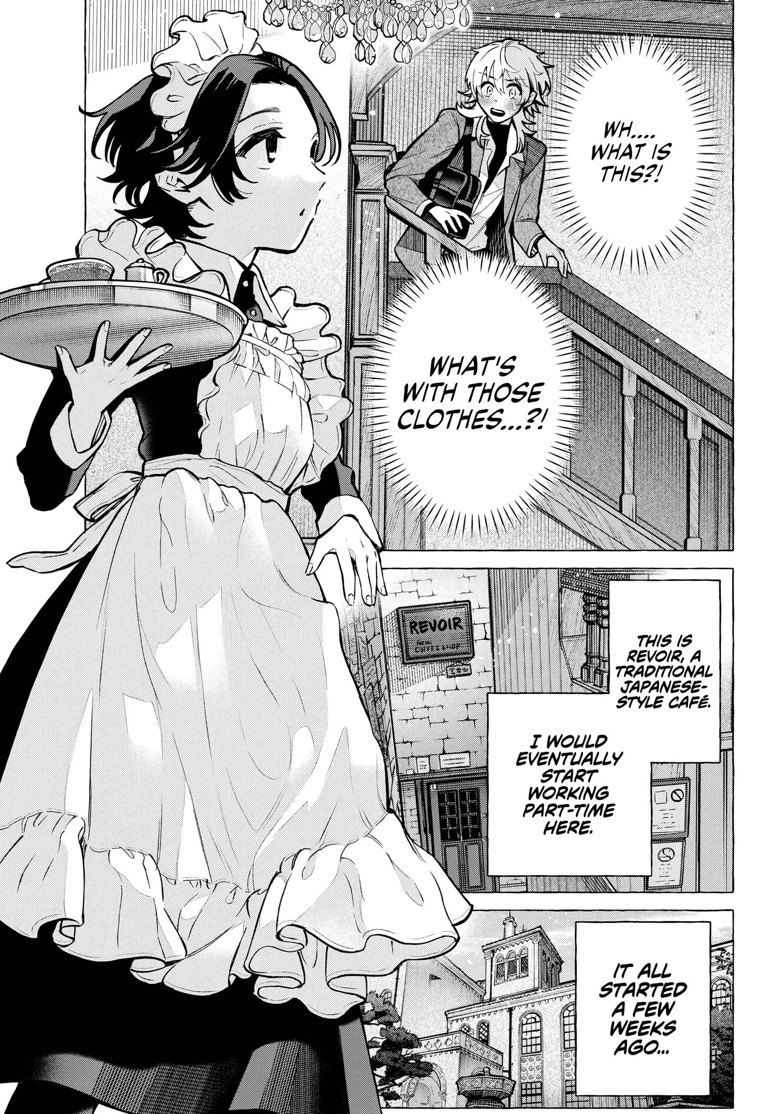 Otokonoko mo Meidofuku de Kawaiku Natte Idesu ka? Chapter 1 page 6