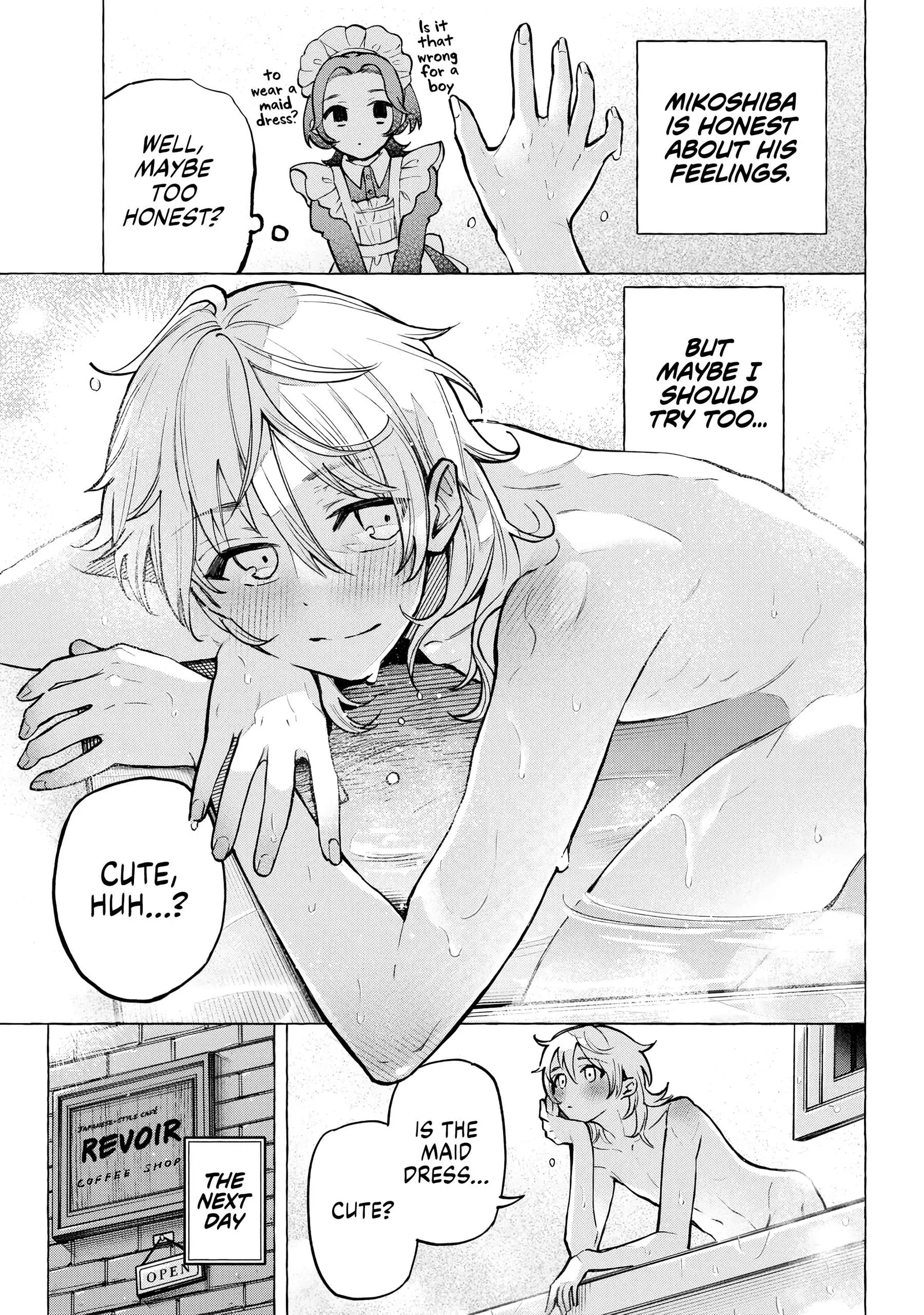Otokonoko mo Meidofuku de Kawaiku Natte Idesu ka? Chapter 1 page 32